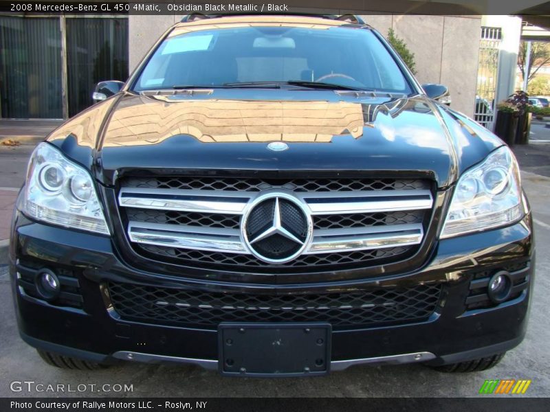 Obsidian Black Metallic / Black 2008 Mercedes-Benz GL 450 4Matic