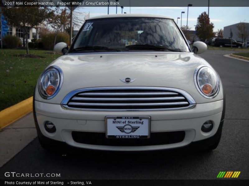 Pepper White / Grey/Carbon Black 2007 Mini Cooper Hardtop