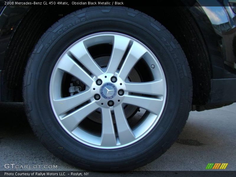 Obsidian Black Metallic / Black 2008 Mercedes-Benz GL 450 4Matic