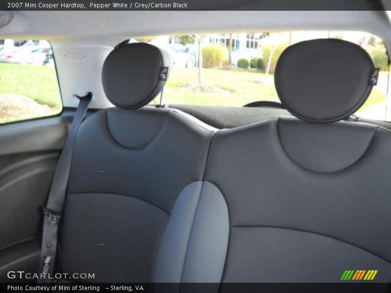 Pepper White / Grey/Carbon Black 2007 Mini Cooper Hardtop