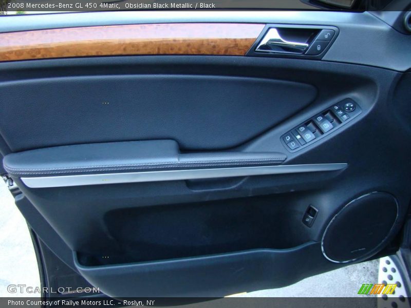 Obsidian Black Metallic / Black 2008 Mercedes-Benz GL 450 4Matic