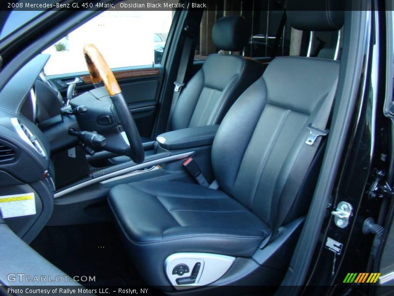 Obsidian Black Metallic / Black 2008 Mercedes-Benz GL 450 4Matic