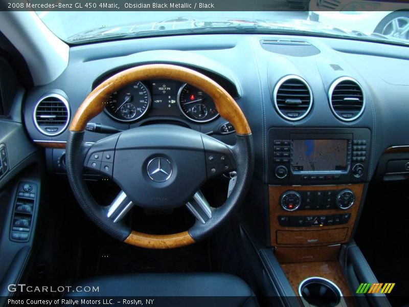 Obsidian Black Metallic / Black 2008 Mercedes-Benz GL 450 4Matic