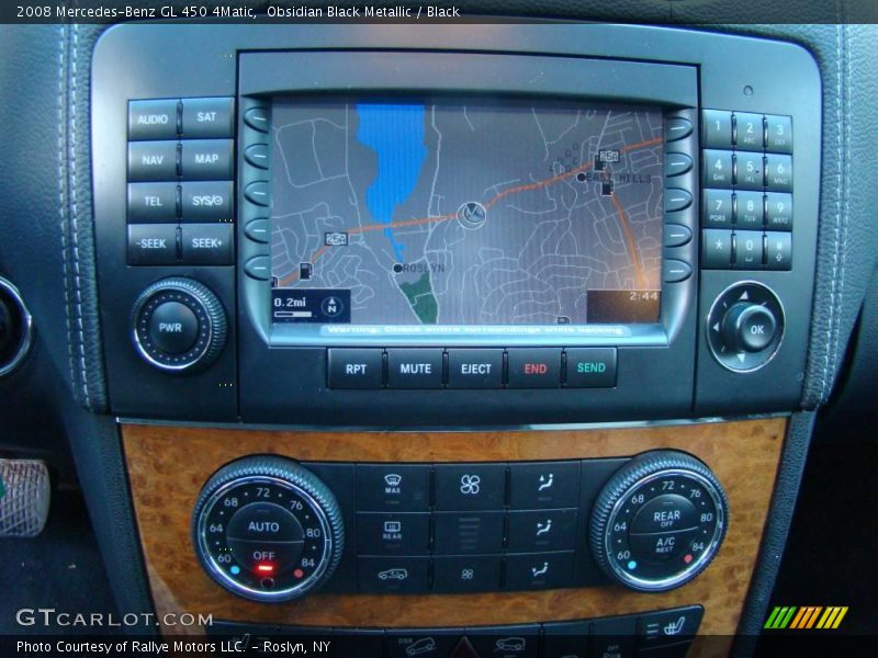 Obsidian Black Metallic / Black 2008 Mercedes-Benz GL 450 4Matic