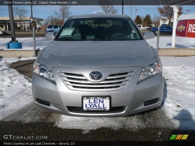 Classic Silver Metallic / Ash 2009 Toyota Camry LE
