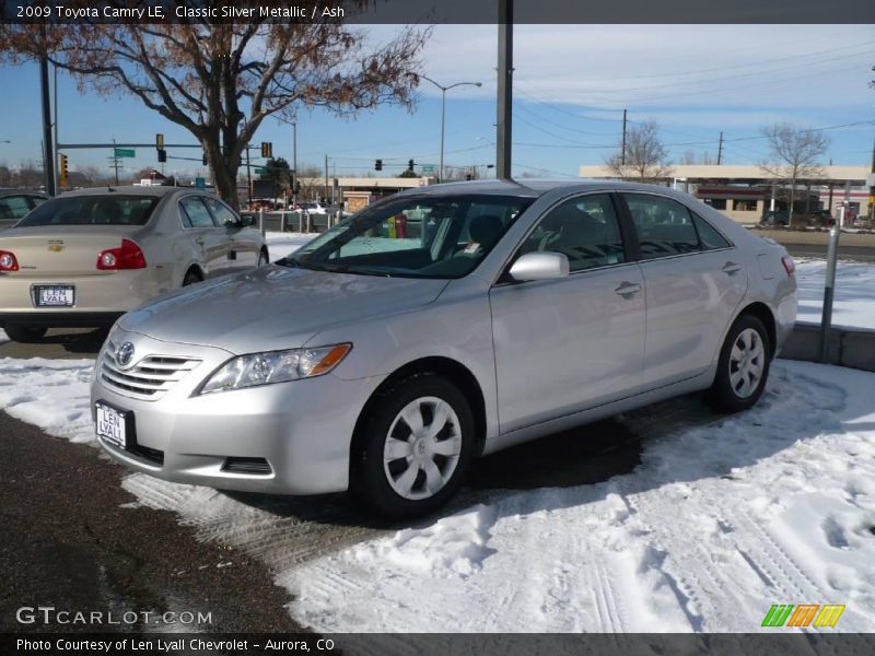 Classic Silver Metallic / Ash 2009 Toyota Camry LE