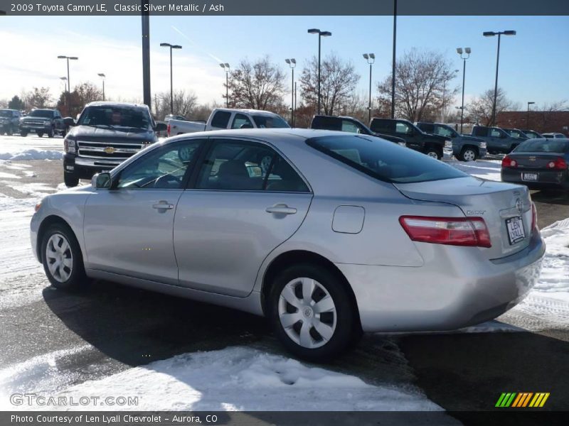 Classic Silver Metallic / Ash 2009 Toyota Camry LE