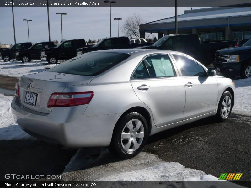 Classic Silver Metallic / Ash 2009 Toyota Camry LE
