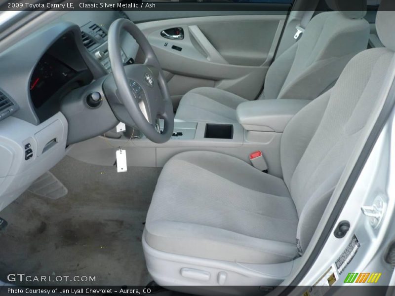 Classic Silver Metallic / Ash 2009 Toyota Camry LE