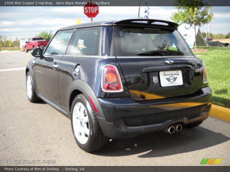 Astro Black Metallic / Grey/Black 2008 Mini Cooper S Hardtop