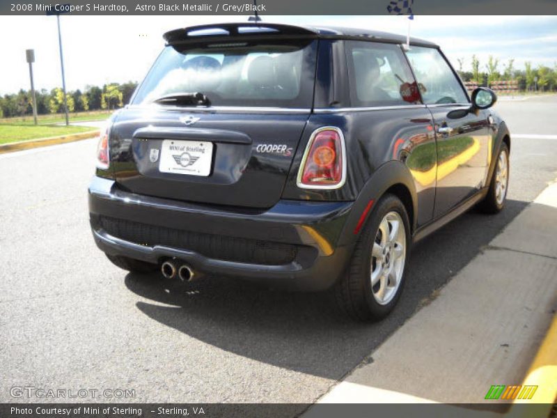 Astro Black Metallic / Grey/Black 2008 Mini Cooper S Hardtop