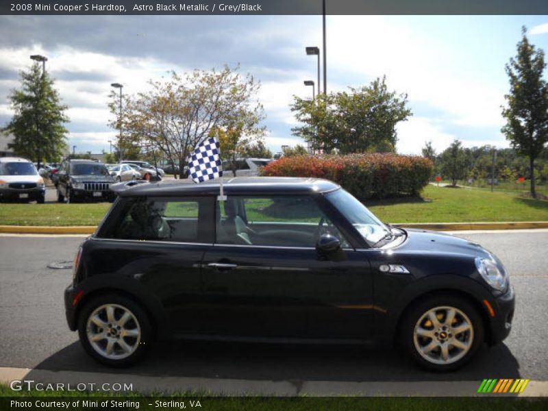 Astro Black Metallic / Grey/Black 2008 Mini Cooper S Hardtop