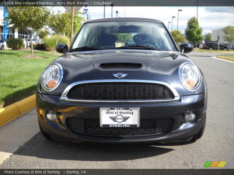 Astro Black Metallic / Grey/Black 2008 Mini Cooper S Hardtop