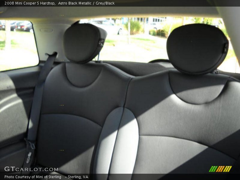 Astro Black Metallic / Grey/Black 2008 Mini Cooper S Hardtop