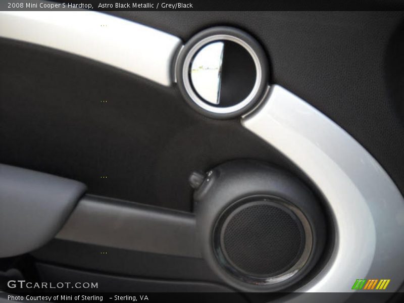 Astro Black Metallic / Grey/Black 2008 Mini Cooper S Hardtop