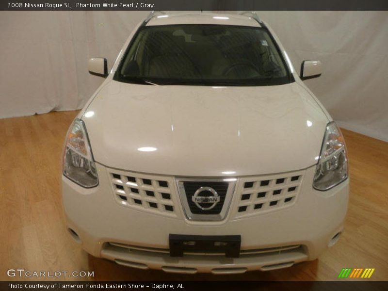 Phantom White Pearl / Gray 2008 Nissan Rogue SL