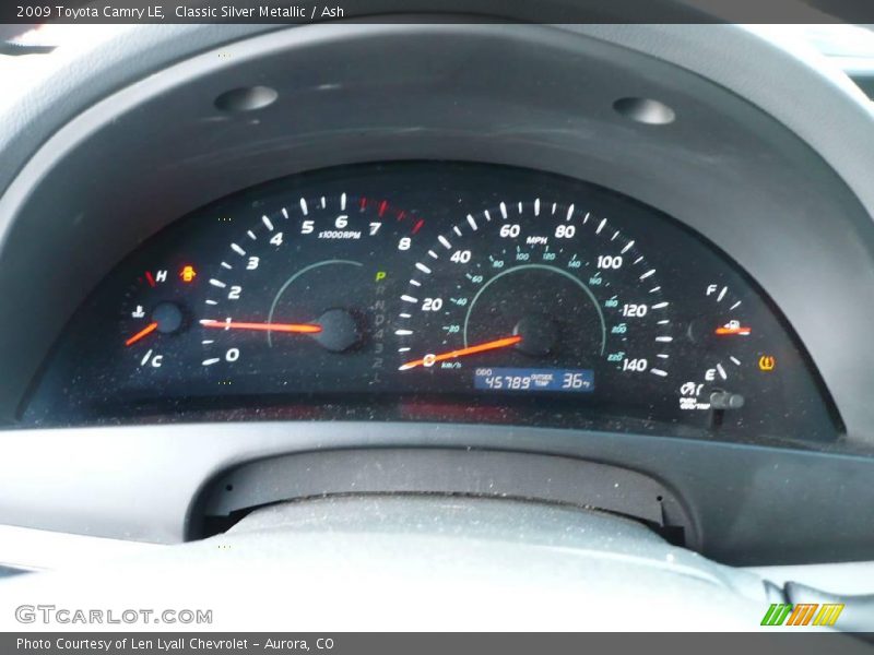 Classic Silver Metallic / Ash 2009 Toyota Camry LE