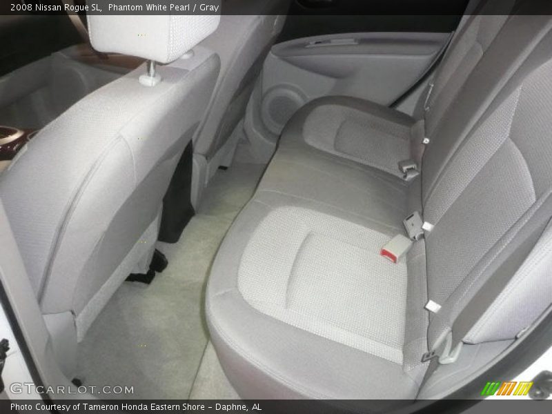 Phantom White Pearl / Gray 2008 Nissan Rogue SL