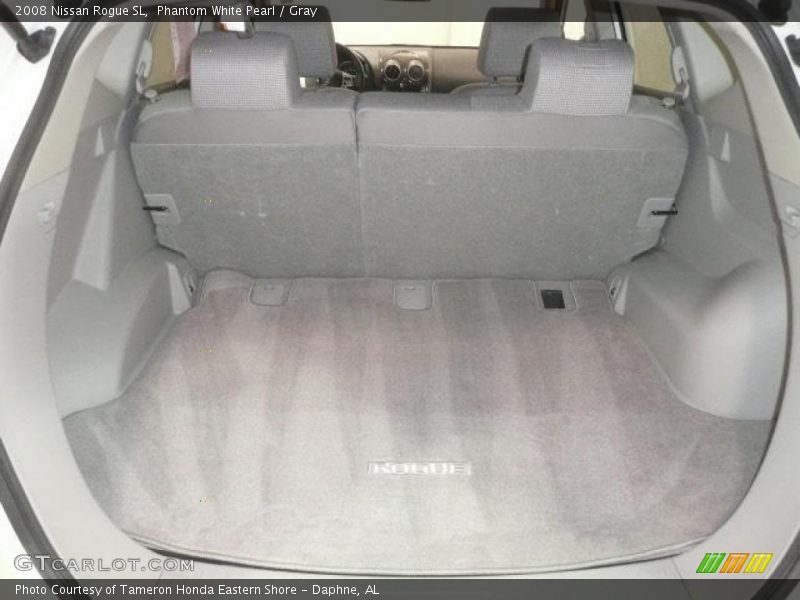 Phantom White Pearl / Gray 2008 Nissan Rogue SL