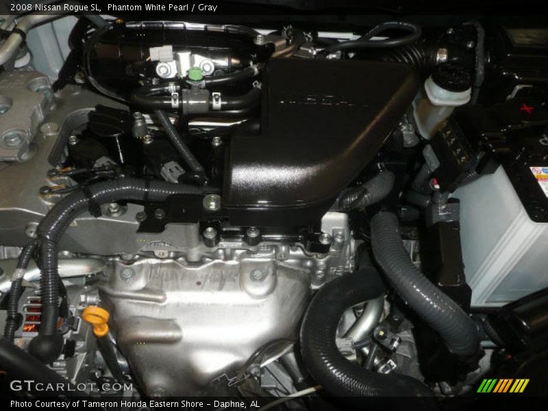 Phantom White Pearl / Gray 2008 Nissan Rogue SL