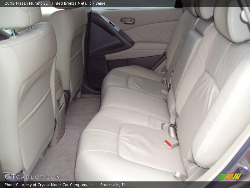 Tinted Bronze Metallic / Beige 2009 Nissan Murano SL