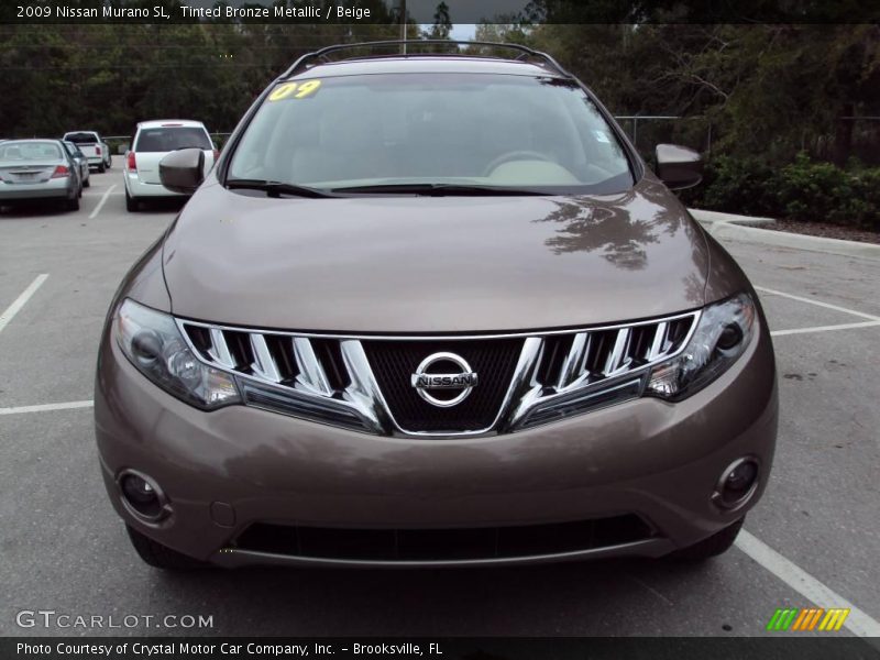 Tinted Bronze Metallic / Beige 2009 Nissan Murano SL