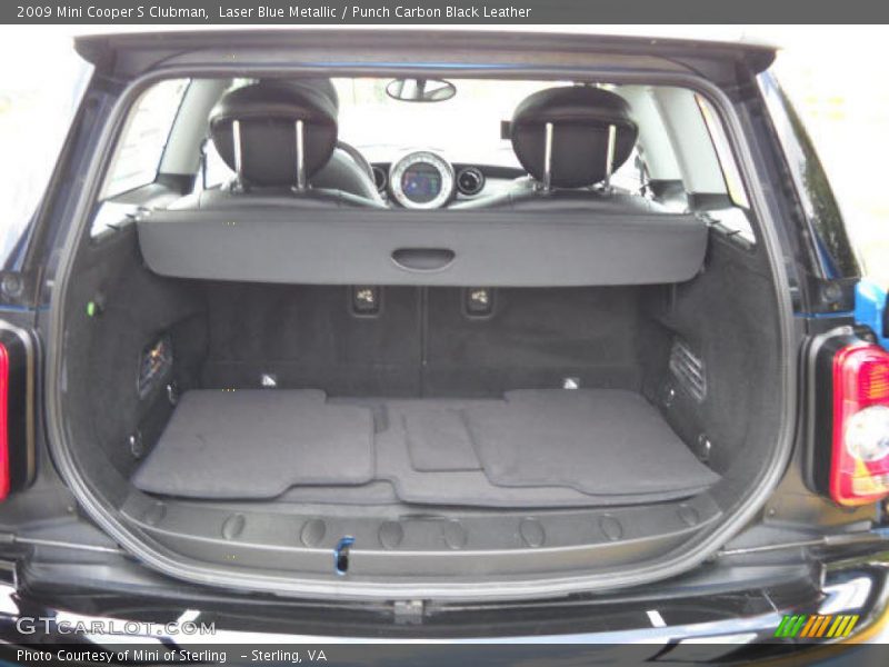 Laser Blue Metallic / Punch Carbon Black Leather 2009 Mini Cooper S Clubman