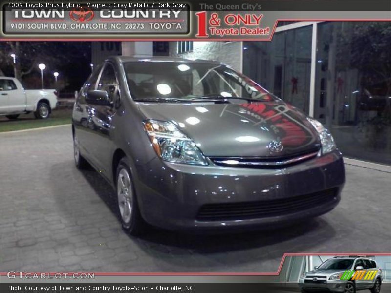 Magnetic Gray Metallic / Dark Gray 2009 Toyota Prius Hybrid