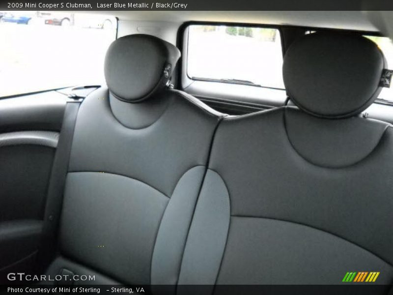 Laser Blue Metallic / Black/Grey 2009 Mini Cooper S Clubman