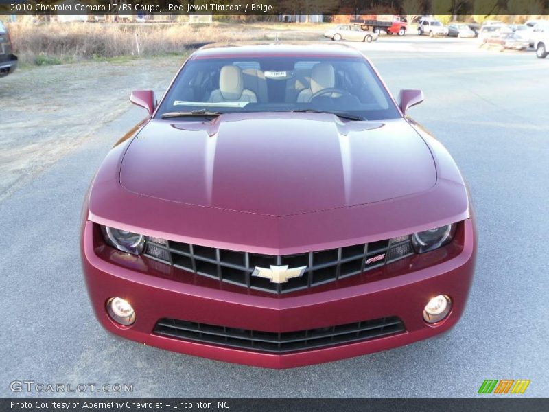 Red Jewel Tintcoat / Beige 2010 Chevrolet Camaro LT/RS Coupe
