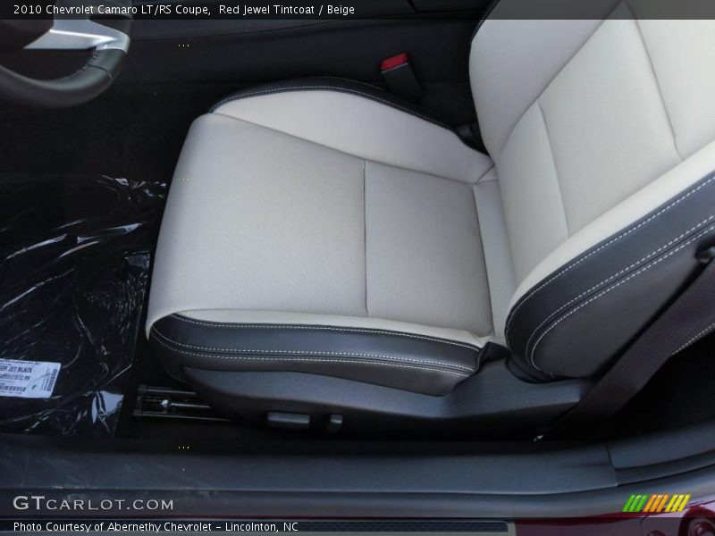 Red Jewel Tintcoat / Beige 2010 Chevrolet Camaro LT/RS Coupe