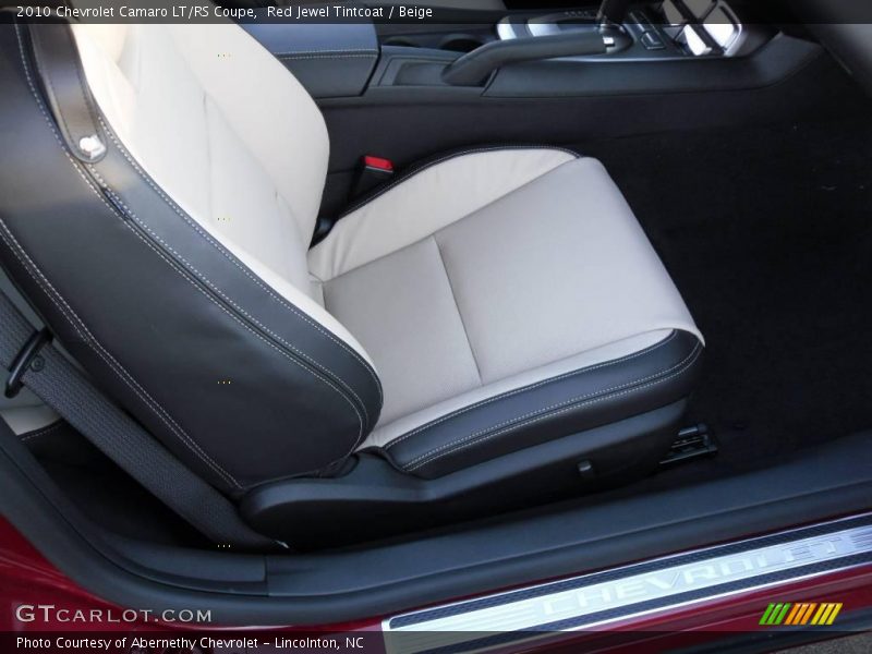 Red Jewel Tintcoat / Beige 2010 Chevrolet Camaro LT/RS Coupe