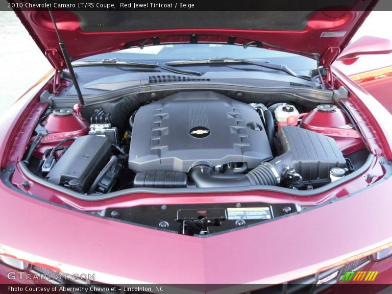 Red Jewel Tintcoat / Beige 2010 Chevrolet Camaro LT/RS Coupe