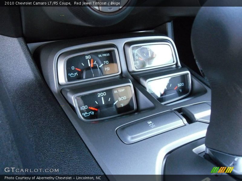 Red Jewel Tintcoat / Beige 2010 Chevrolet Camaro LT/RS Coupe