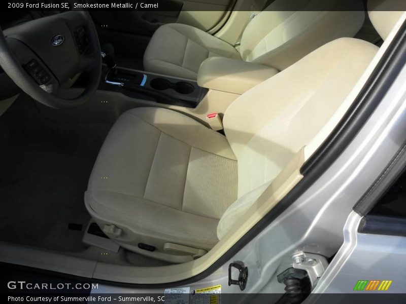 Smokestone Metallic / Camel 2009 Ford Fusion SE