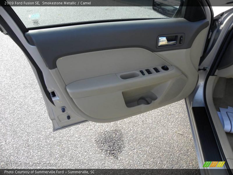 Smokestone Metallic / Camel 2009 Ford Fusion SE
