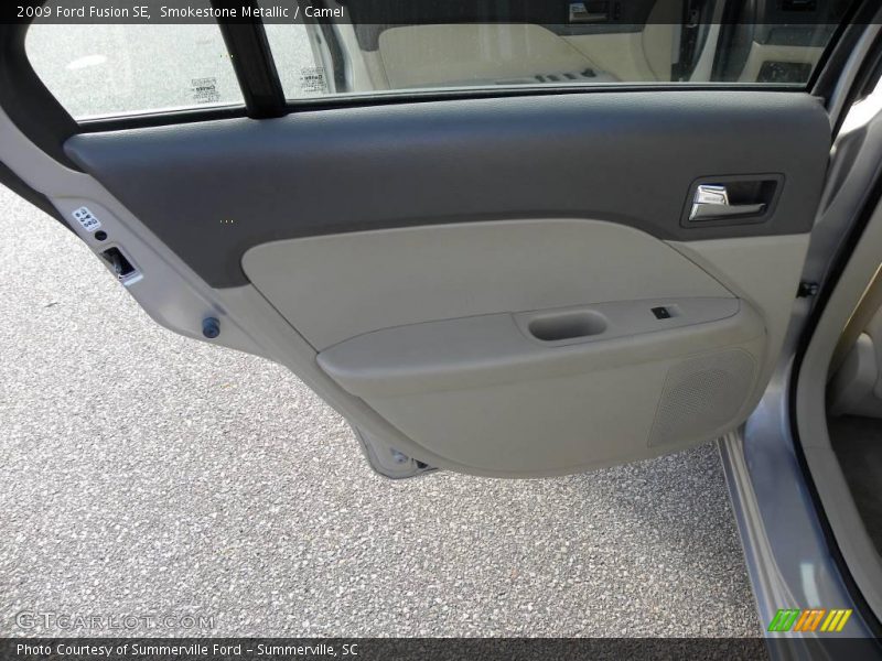 Smokestone Metallic / Camel 2009 Ford Fusion SE