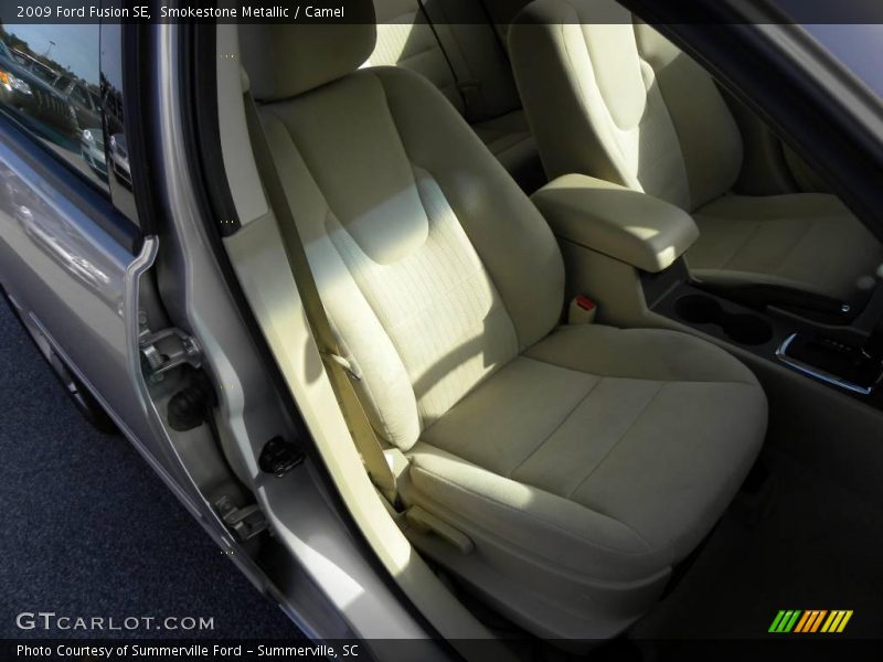 Smokestone Metallic / Camel 2009 Ford Fusion SE