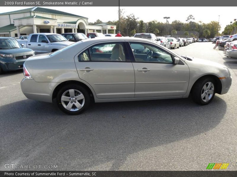 Smokestone Metallic / Camel 2009 Ford Fusion SE