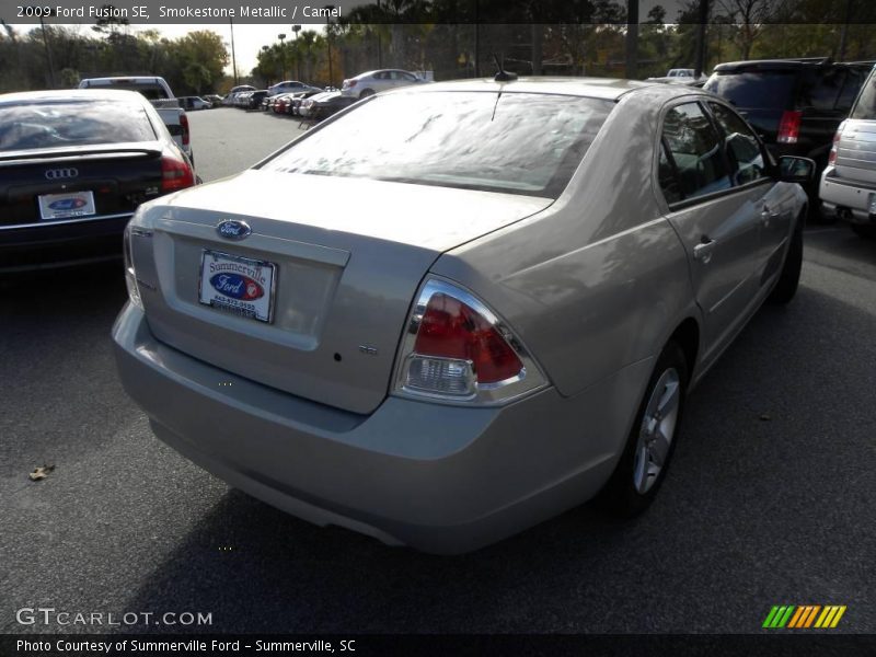 Smokestone Metallic / Camel 2009 Ford Fusion SE