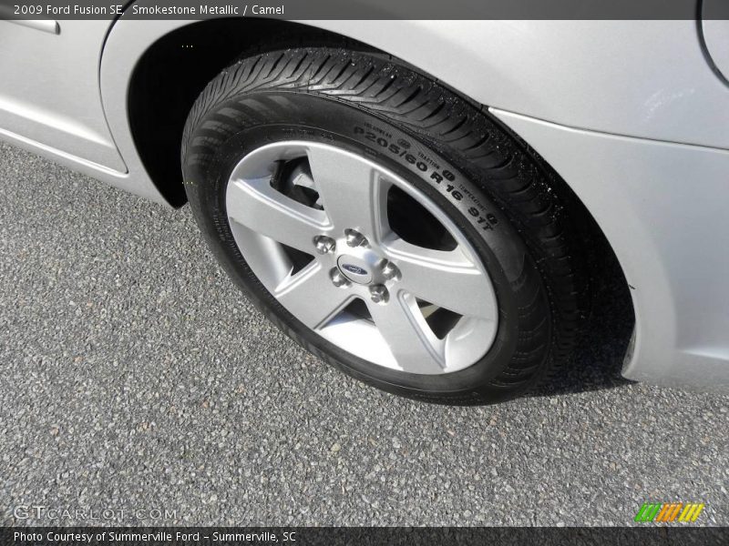 Smokestone Metallic / Camel 2009 Ford Fusion SE