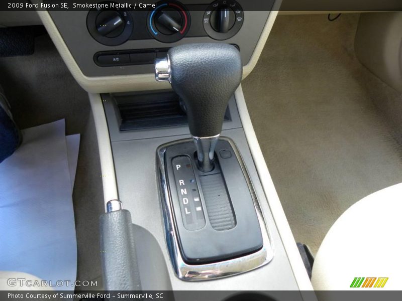 Smokestone Metallic / Camel 2009 Ford Fusion SE