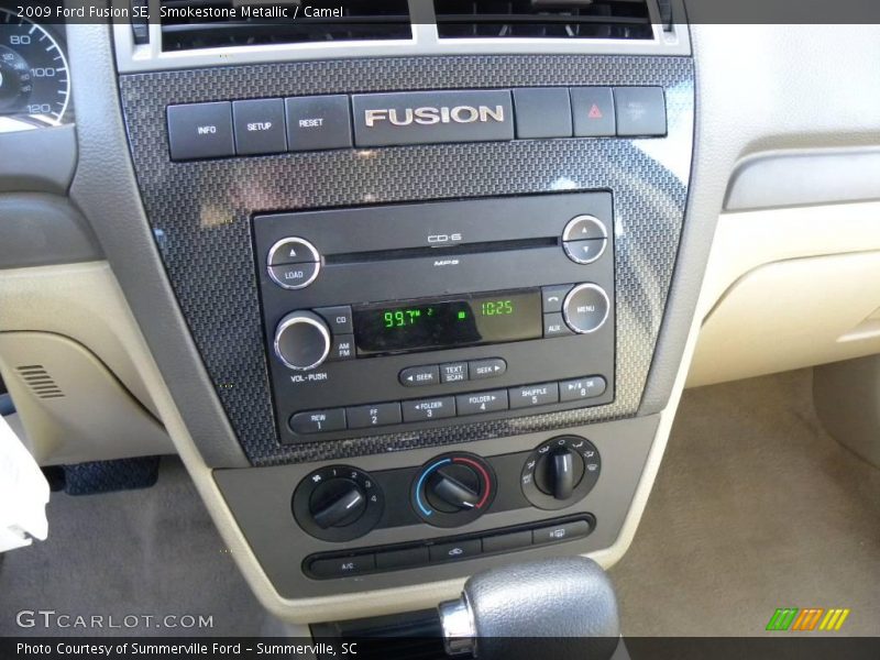 Smokestone Metallic / Camel 2009 Ford Fusion SE
