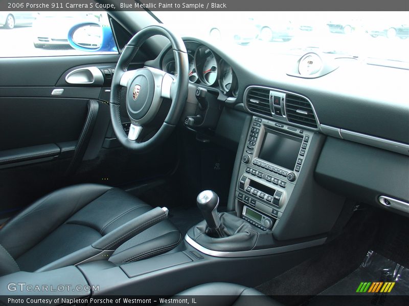 Blue Metallic Paint to Sample / Black 2006 Porsche 911 Carrera S Coupe