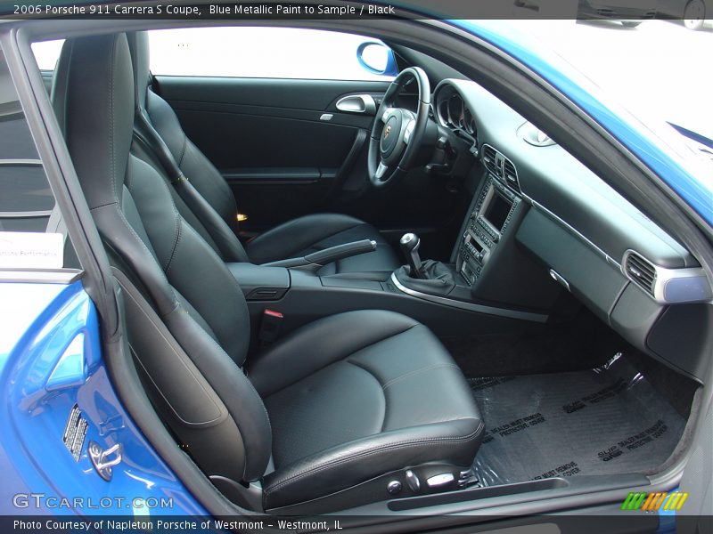 Blue Metallic Paint to Sample / Black 2006 Porsche 911 Carrera S Coupe