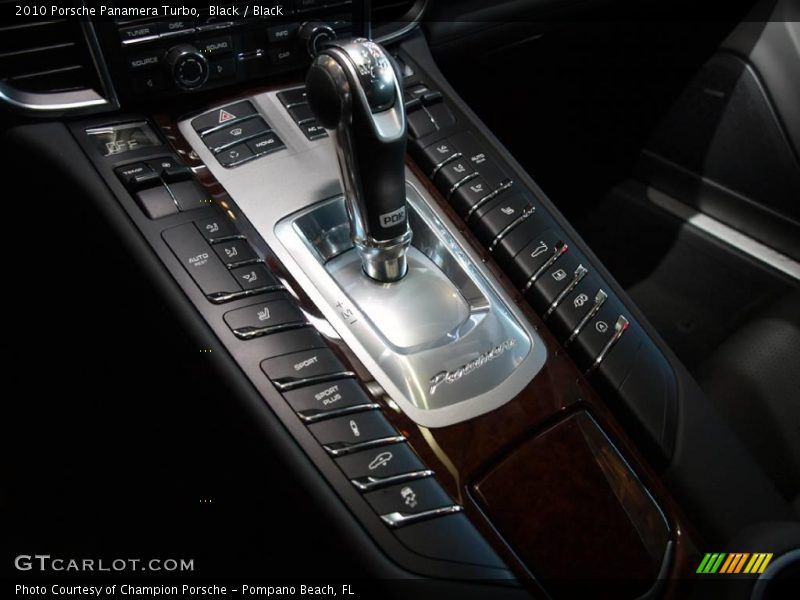 Black / Black 2010 Porsche Panamera Turbo