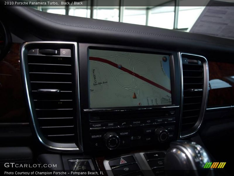 Black / Black 2010 Porsche Panamera Turbo