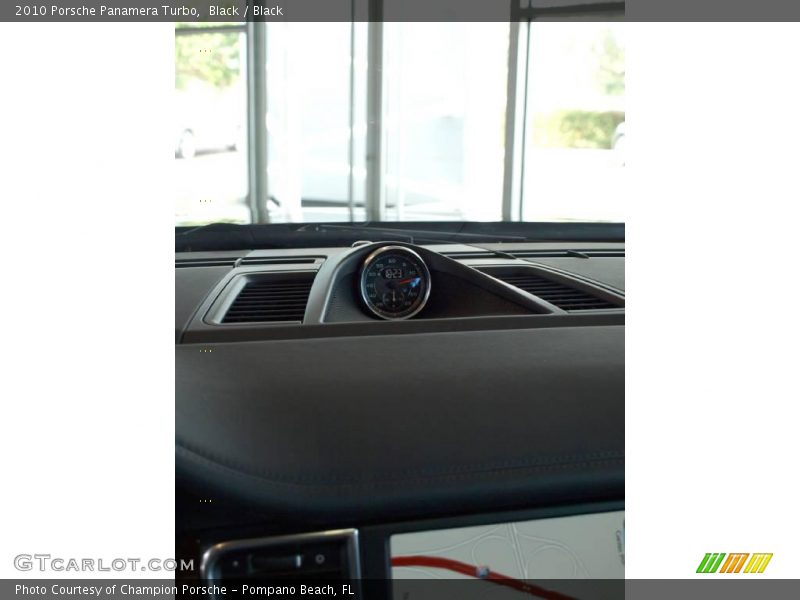 Black / Black 2010 Porsche Panamera Turbo