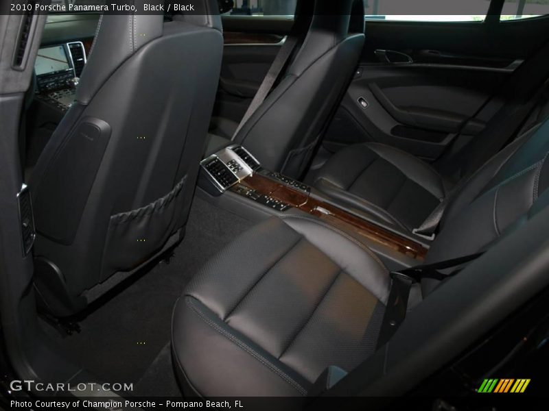 Black / Black 2010 Porsche Panamera Turbo