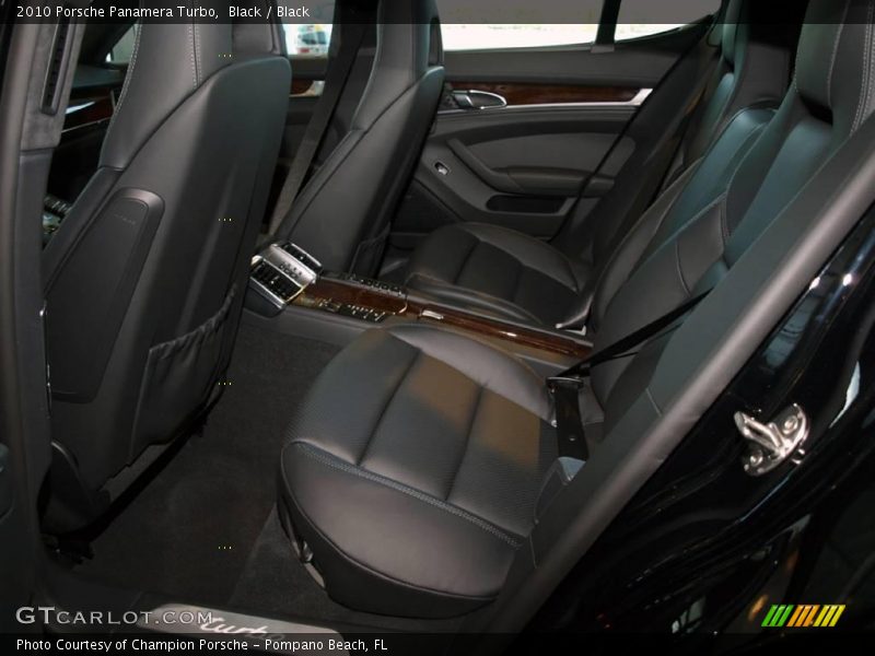 Black / Black 2010 Porsche Panamera Turbo